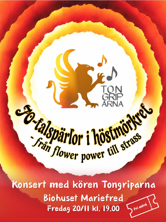 Konsert: 70-talspärlor i höstmörkret – från flower power till strass - bild 1