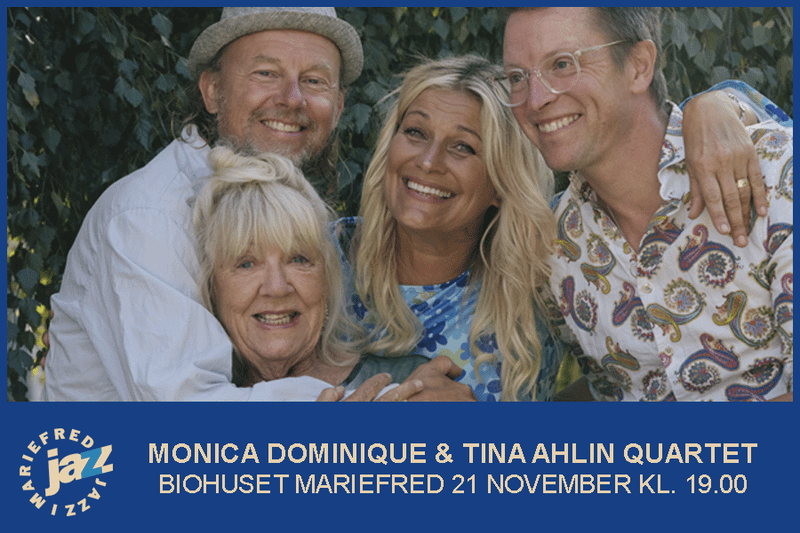 Tjugofemårskonsert med Monica Dominique & Tina Ahlin Quartet - bild 1