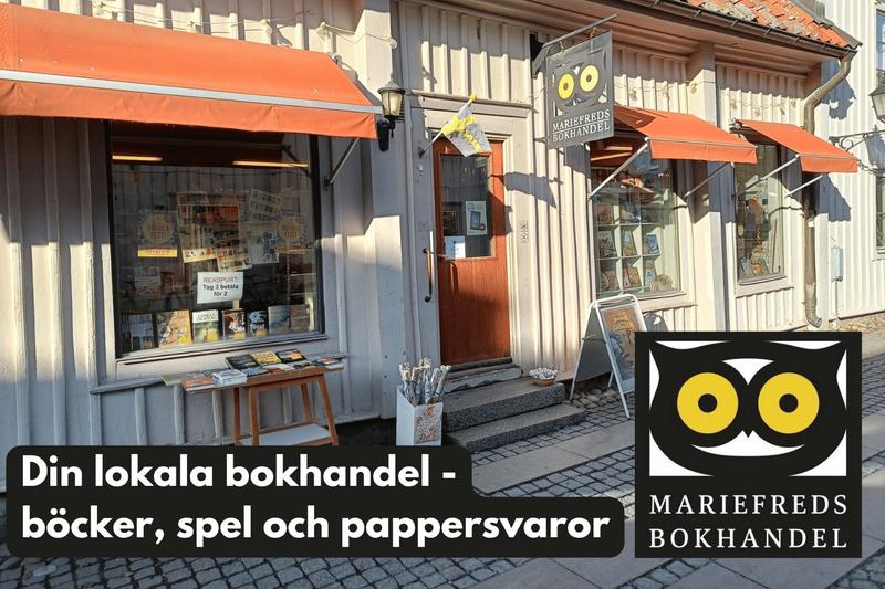 Annons – Mariefreds bokhandel