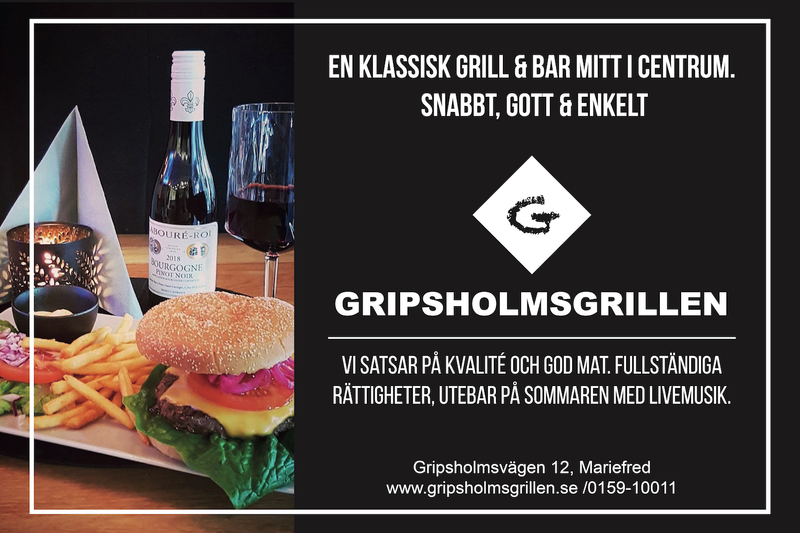 Gripsholmsgrillen - annons 1